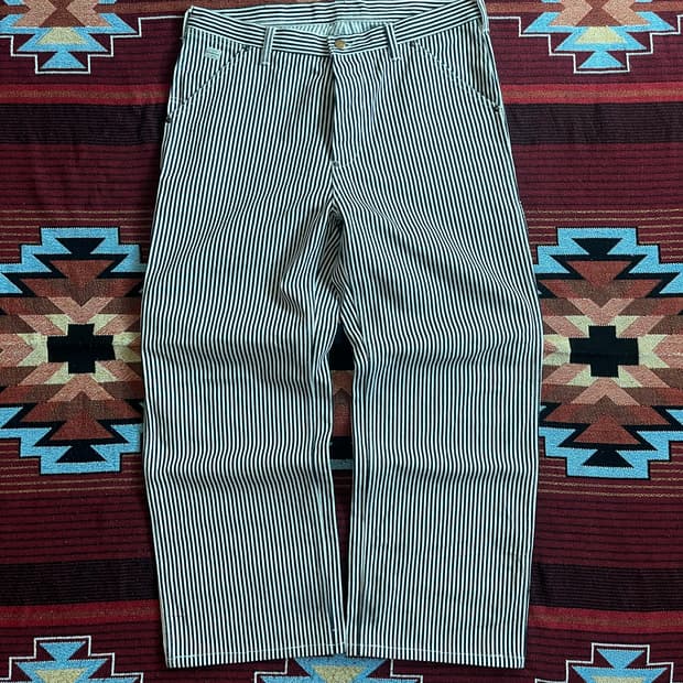 쿠시맨 쿠쉬맨 히코리 스트라이프 페인터 팬츠 CUSHMAN