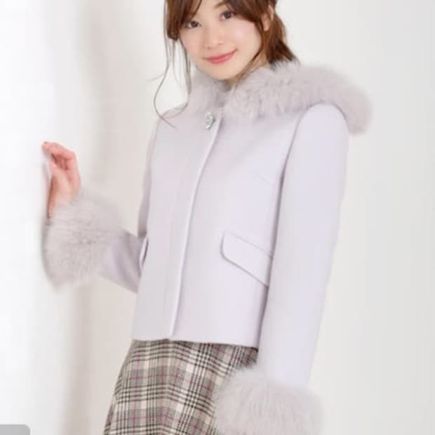 MISCH MASCH 퍼 숏코트 실연쇼콜라티에 nana하치 