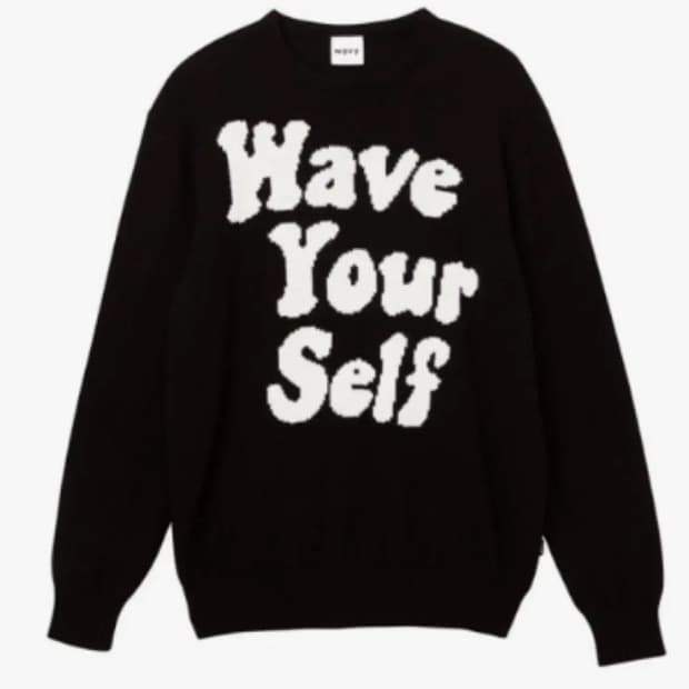 WAVY KNIT 콜드 머천다이즈 2 사이즈 니트