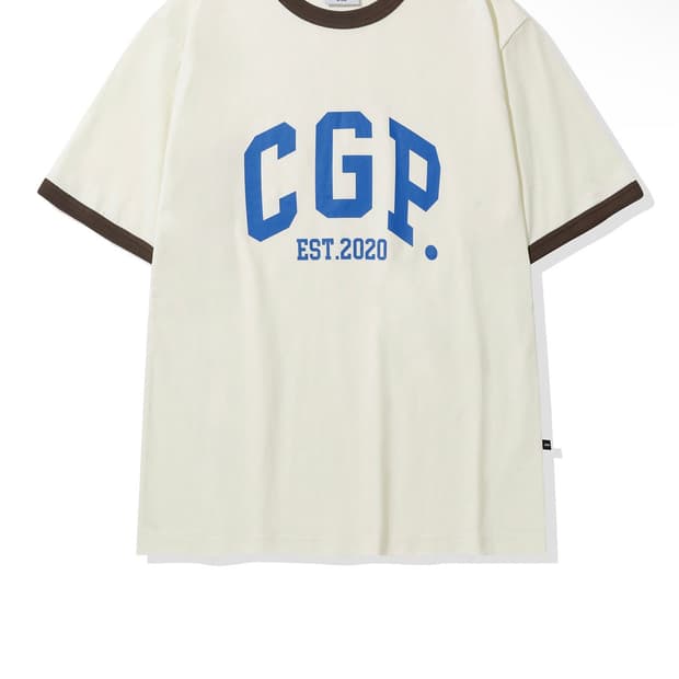 택달린 새상품) CGP 아치 로고 링거 반팔 티셔츠 L (110) 