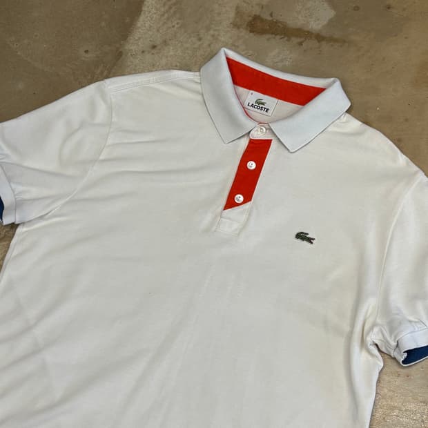 4 라코스테 카라 반팔티 