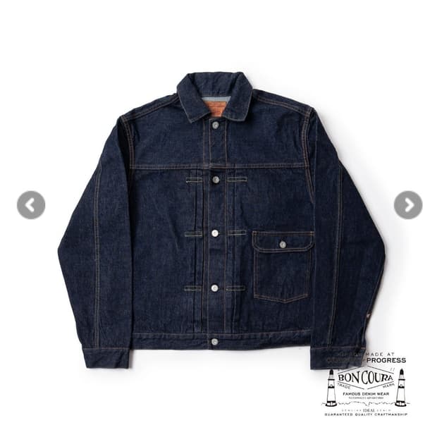 (42) 본쿠라 1st 데님 자켓 (One wash)
