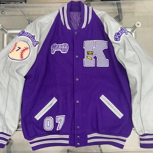 빈티지 바시티 자켓 made in usa