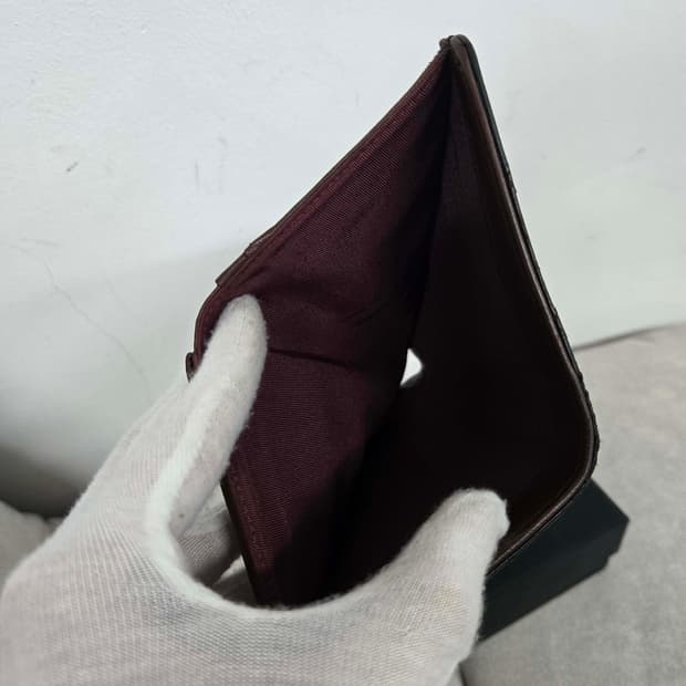 [보증서 정품] 샤넬 램스킨 장지갑