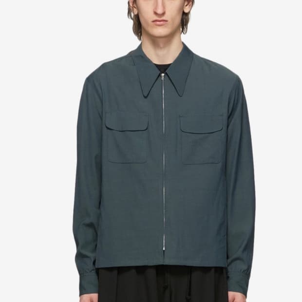 르메르 20ss 터콰이즈 블루종(50사이즈)