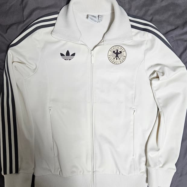 크림시세38)아디다스 독일 베켄바우어 화이트 져지 KR m