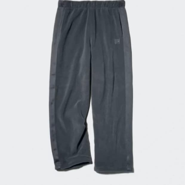 [4xl/다크그레이] 유니클로 니들스 플리스 팬츠