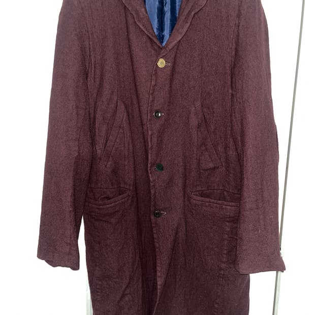 Undercover wool coat_AW12_2size
