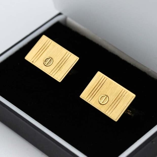 던힐 B+등급 남자 명품 커프스 빈티지