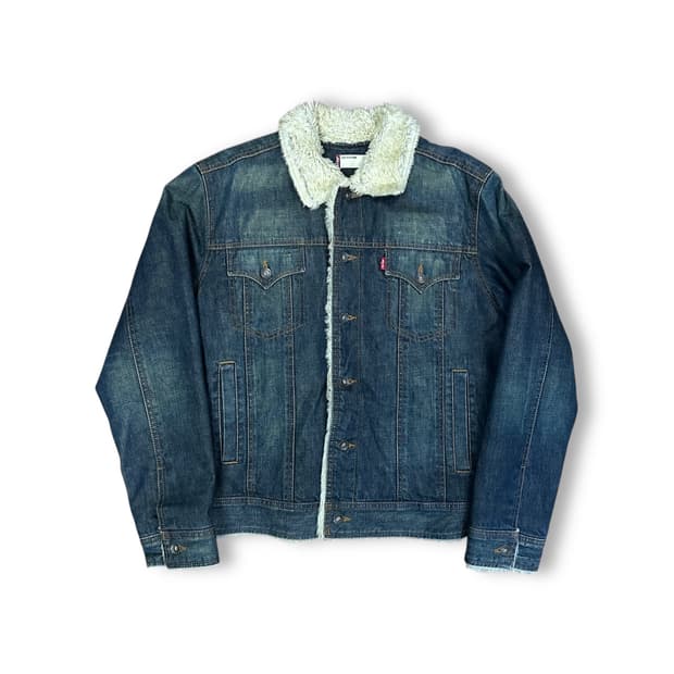 리바이스 쉐르파 데님 자켓
