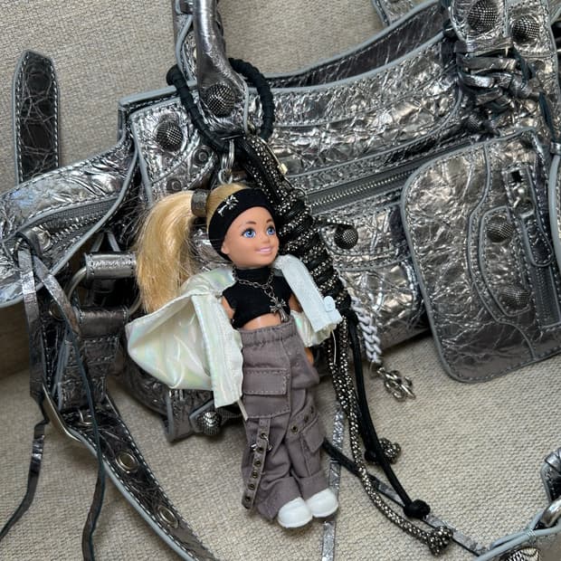 (23)바비키링 정품USA 마텔사 바비인형 커스텀키링