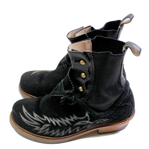 넘버나인 09ss 웨스턴 부츠