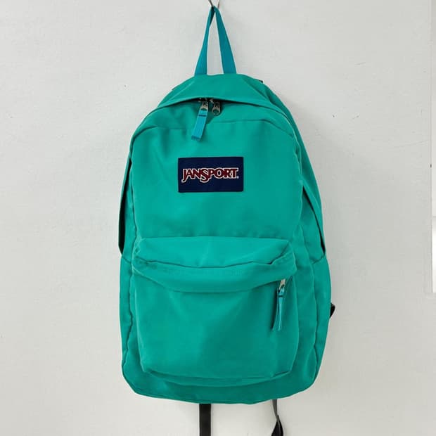 잔스포츠 백팩 민트색