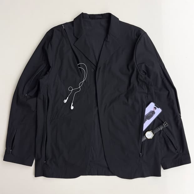 PAF 5.1 jacket center - BLACK