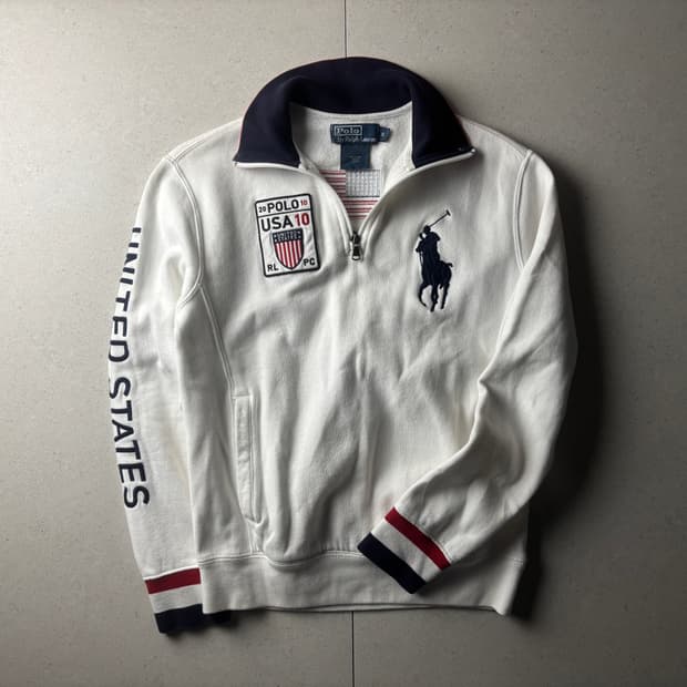 폴로 usa 반집업