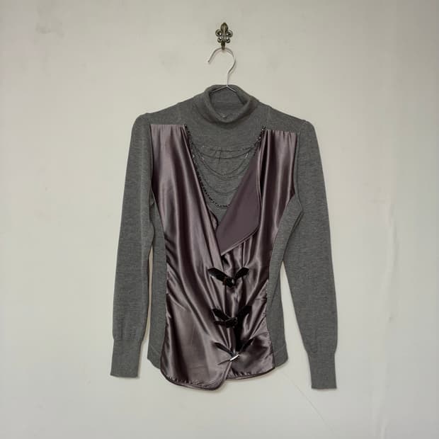 I hope we satin knit