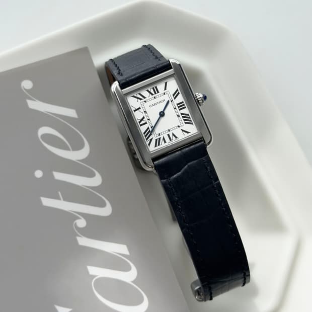 까르띠에 탱크 솔로 시계