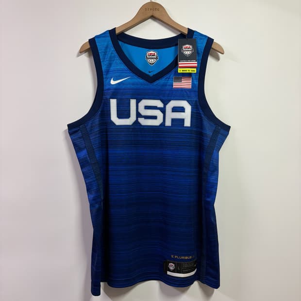 [L] 나이키 2020 팀 USA 바스켓볼 농구 져지