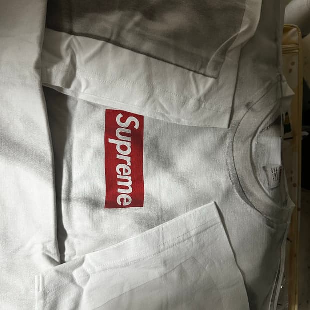 L)슈프림xmm6 마르지엘라 반팔 티셔츠