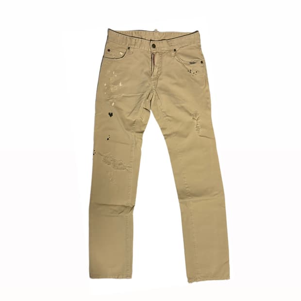 AW10 Dsquared2 Distressed Pants
