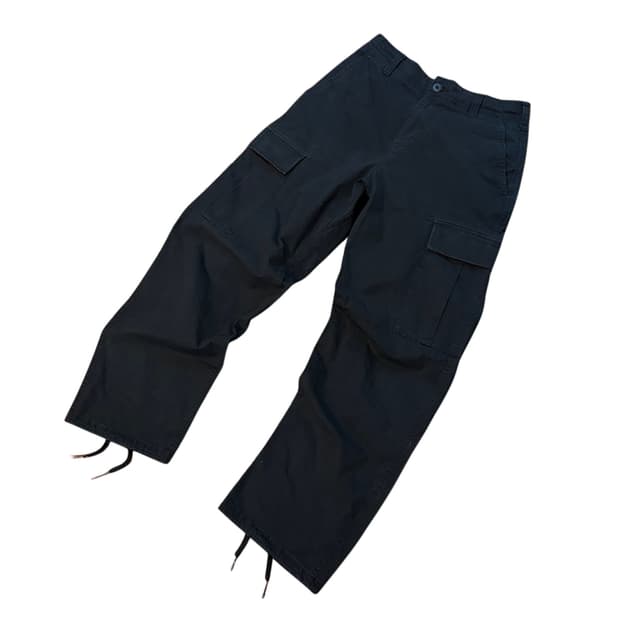 NIKE SB 립스탑 카고 팬츠 블랙 (30)