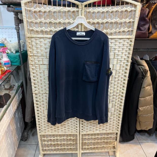 105 정품 스톤아일랜드 원포켓 맨투맨 팝니다