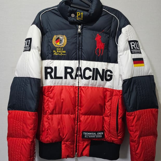 폴로 POLO 랄프로렌 빅포니 독일 레이싱 패딩 100 / L