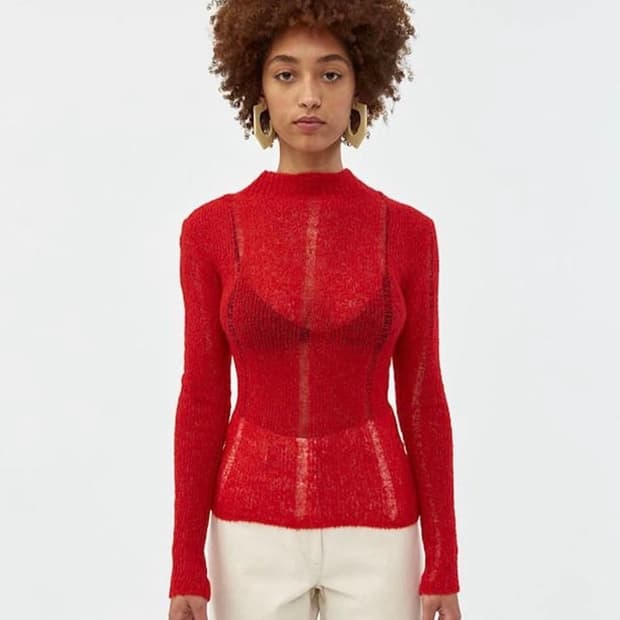 아워레가시 red submarine sweater 34