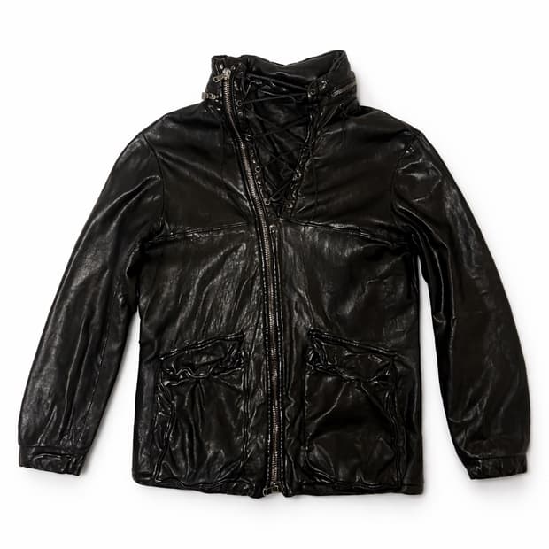 조르지오 브라토 램스킨 레더 자켓