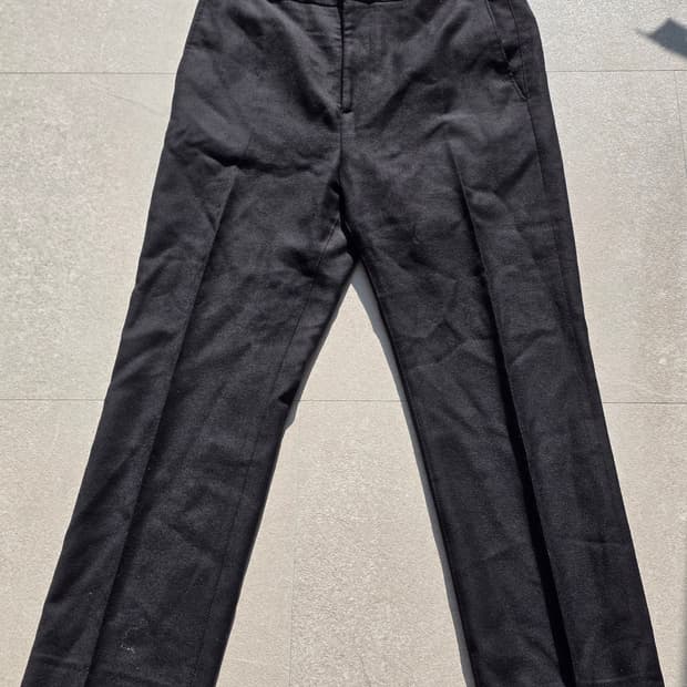 Acne Studio 울 슬랙스 블랙