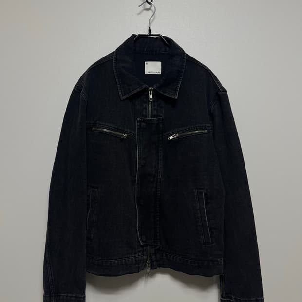 넥스트도어립스 블랙 데님 자켓 2사이즈