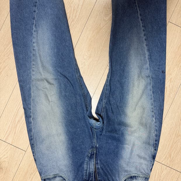 애프터 프레이 스트레이트 진 인디고 