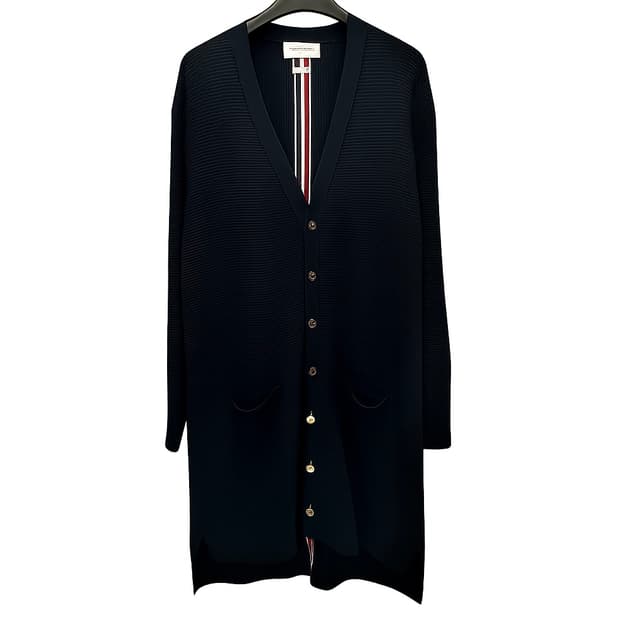 톰브라운 백삼선 롱가디건 ( 105 )