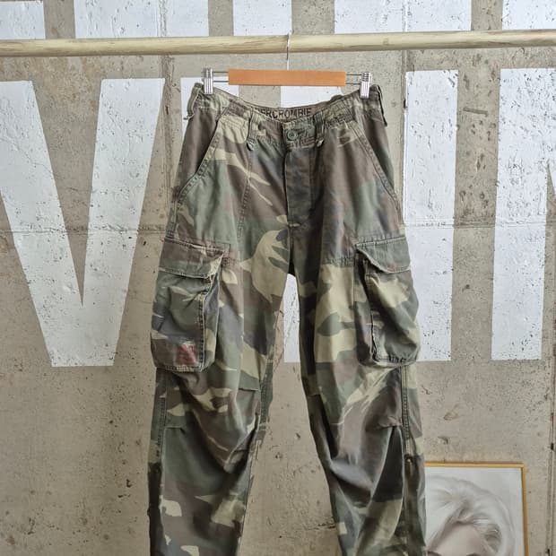 아베크롬비 밀리터리 카고바지