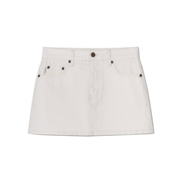 새상품)글로니 벨라스커트 화이트 L