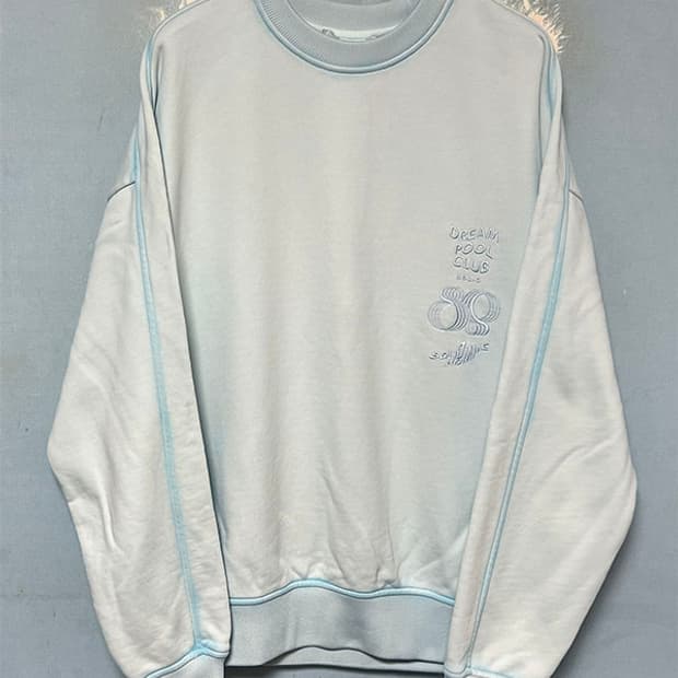 솔리드옴므 남자 맨투맨 피그먼트 오버핏 100-105