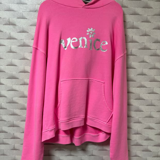 ERL 후드티 (핑크)