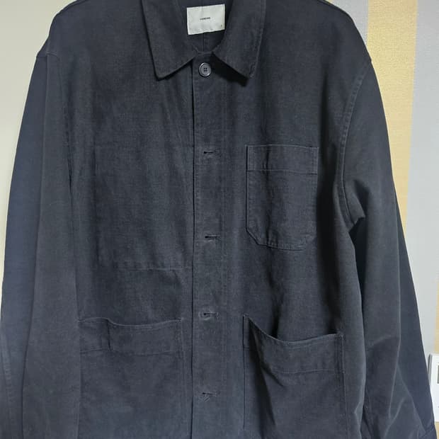 퍼렌 몰스킨 워크자켓 블랙3