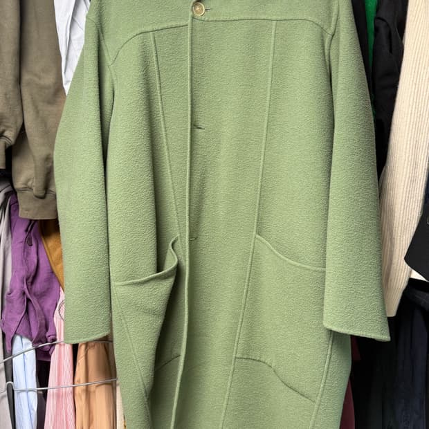 오라리 울 후디드 코트 4