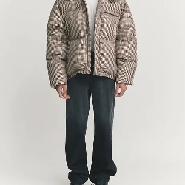 COOR 다운 숏패딩 