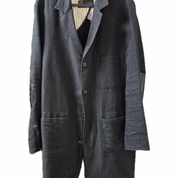 준야 와타나베 패치 코트 (L)