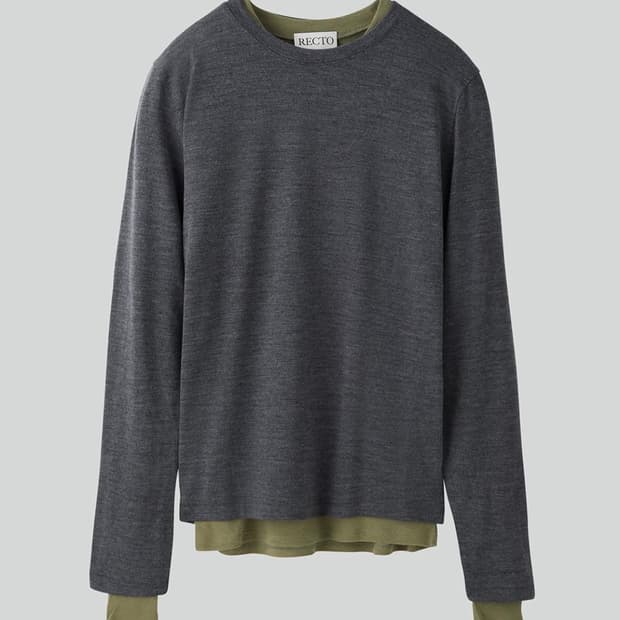 렉토 노바 레이어드 티셔츠 L