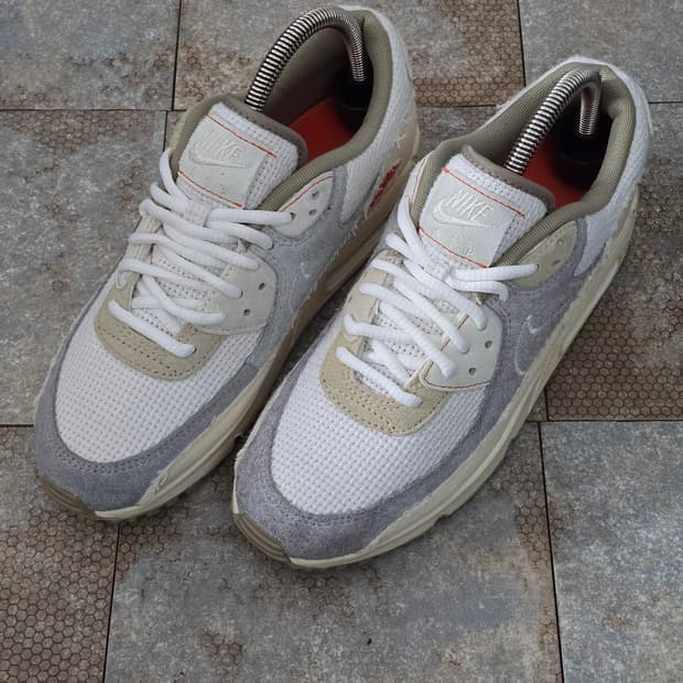 (255)나이키 에어맥스 90 프리미엄 페일 아이보리