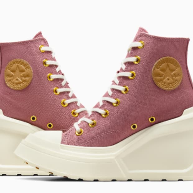 컨버스  척 70 디럭스 웨지 하이 스니커즈