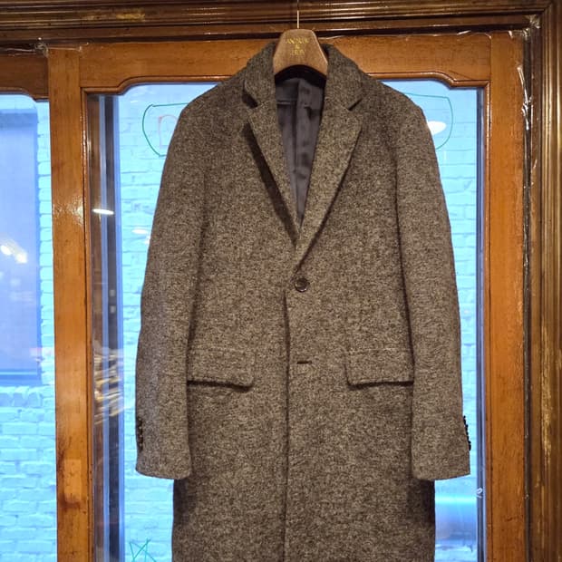 이탈리아 직수입라인 시리즈 체스터필드코트