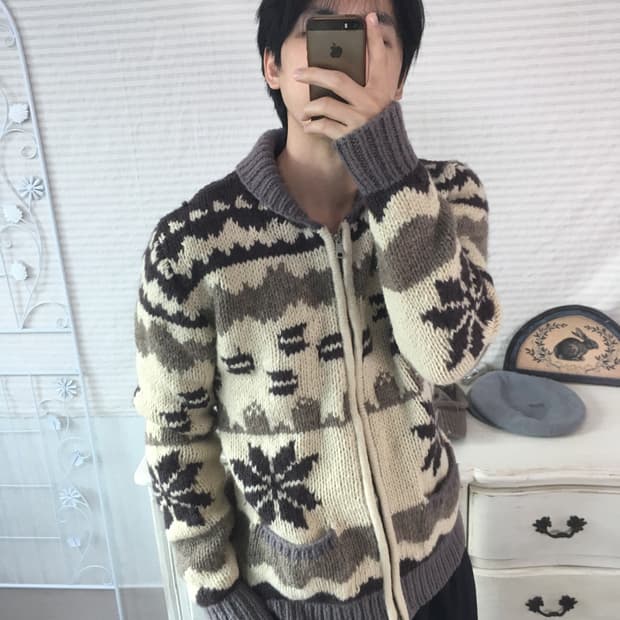 울 눈꽃 코위찬 y2k 스트릿 갸루 펑키 일본빈티지685 