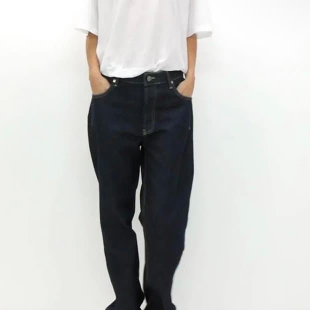 Raey 레이 베기 보이프렌드 진 (매치스패션 pb브랜드)