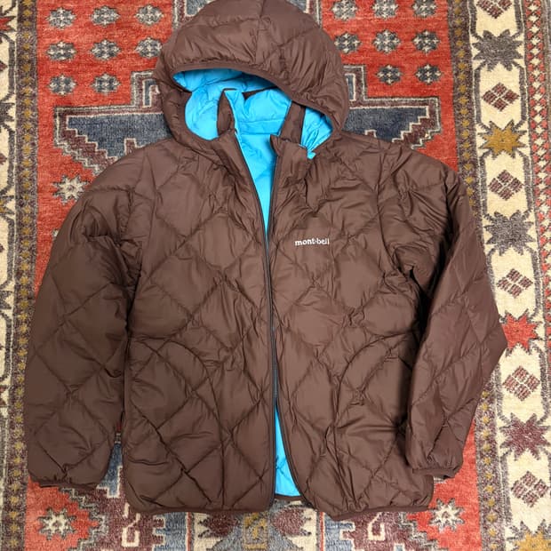 몽벨 리버시블 키즈 경량패딩 150