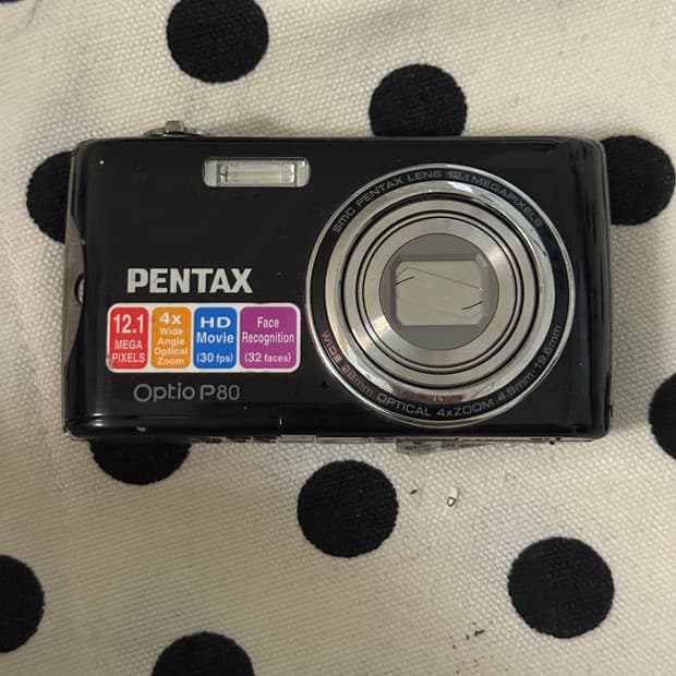 펜탁스 옵티오 P80 빈티지 디카 디지털 카메라