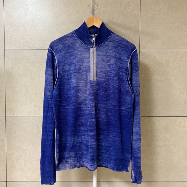 스톤아일랜드 니트 반집업